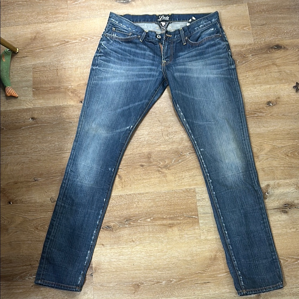 Lucky Brand Blue Straight Leg Jeans Classic Denim